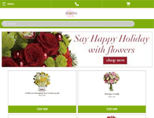 Tablet Screenshot of alhambramainflorist.com
